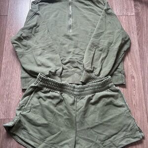 Aerie Sweater/Shorts Set